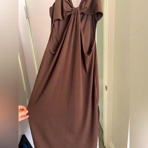 Ambiance brown colored dress